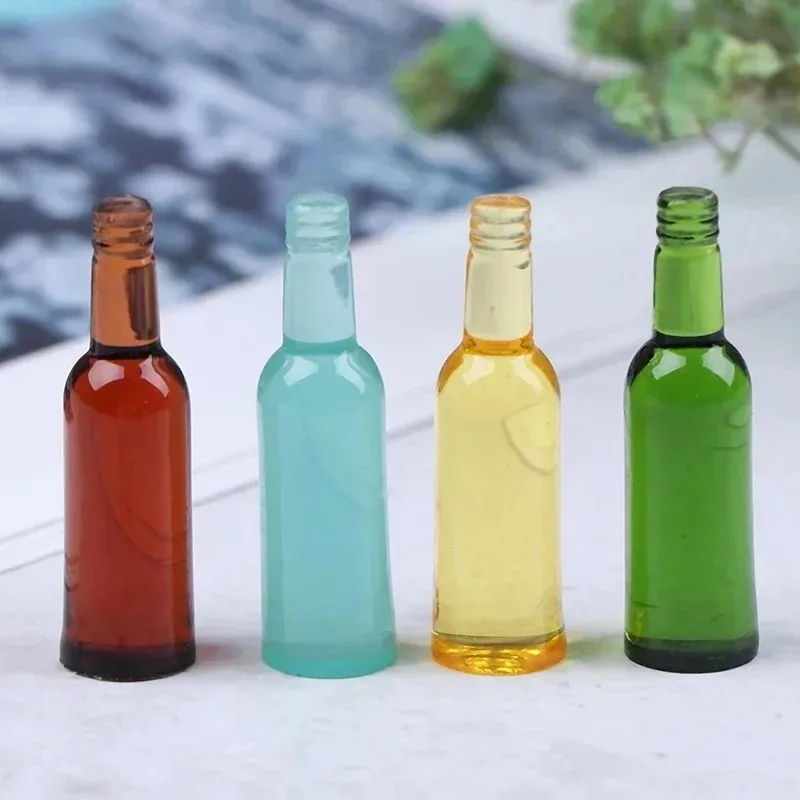Wine Y Beer - 6 unidades de miniaturas de garrafas