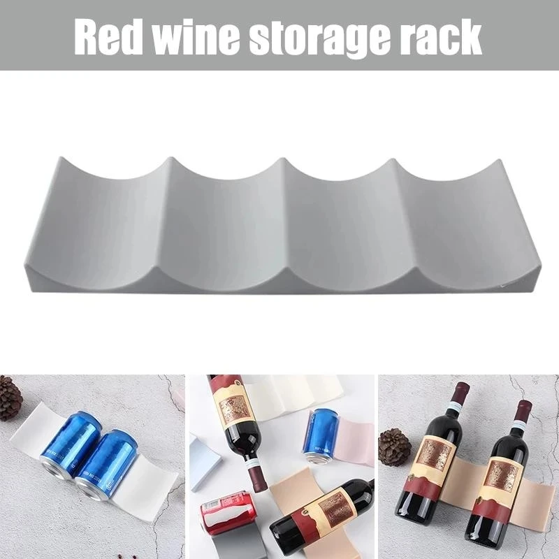 Wine Beer Cooler - Suporte empilhável para garrafas de vinho,