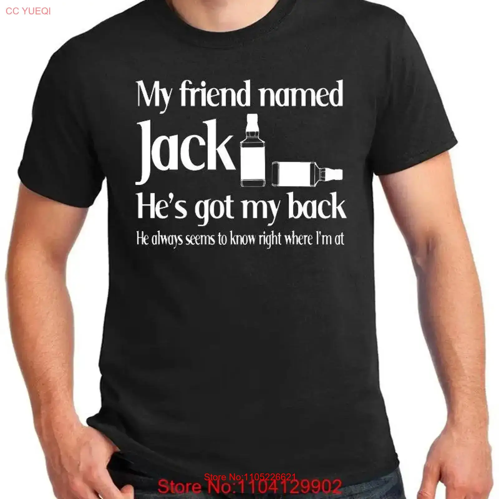 Camiseta com Letras de Música  - Whiskey Beer And Wine Lyrics avaliação e preço